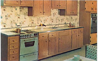 fifties style kitchen