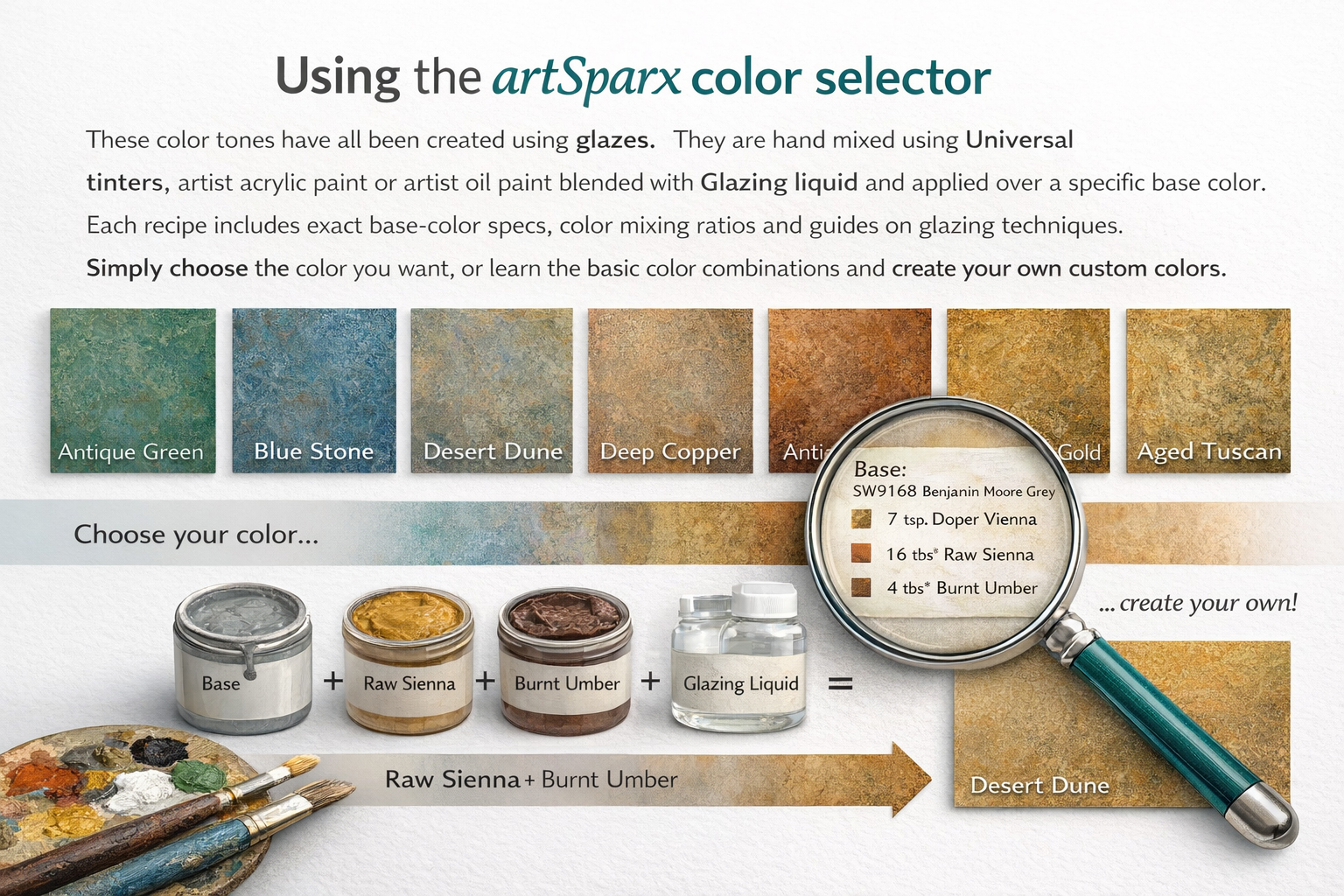 artSparx color selector
