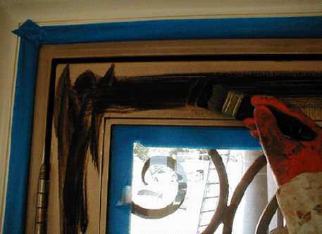 bronzing faux finish