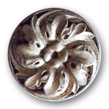 terre cotte red bole clay color under white gold