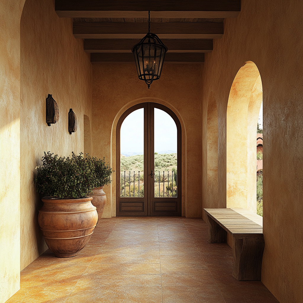 How to apply a Tuscan color glaze