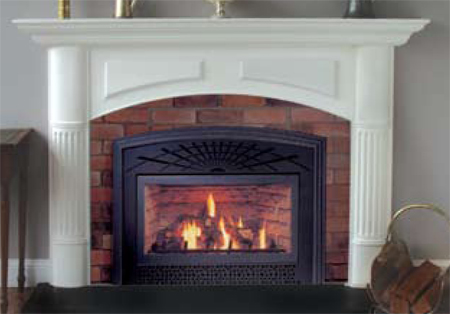 decorative plaster fireplace mantle
