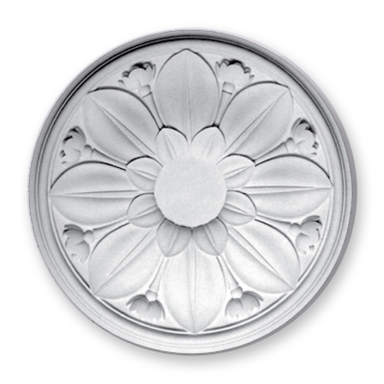 Plaster ceiling medallion