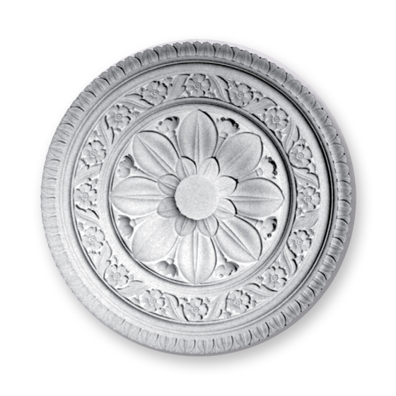 Plaster ceiling medallions, roses and centerpeices. Historic, period and contemporary ornamental plaster