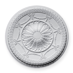 cast plaster ceiling medallion