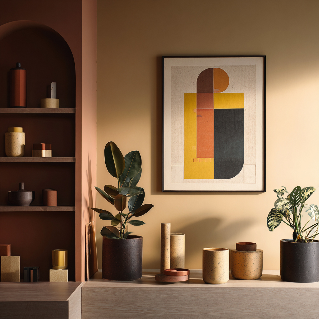 Bauhaus Style Objects and Decor