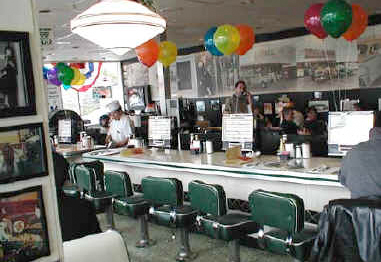 Vintage diner design