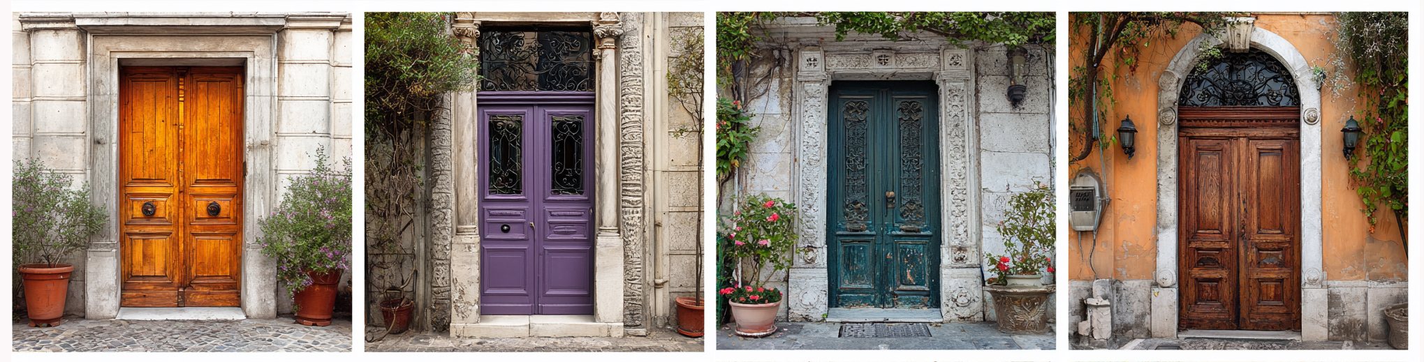 Door Styles inspiration - rustic door detail