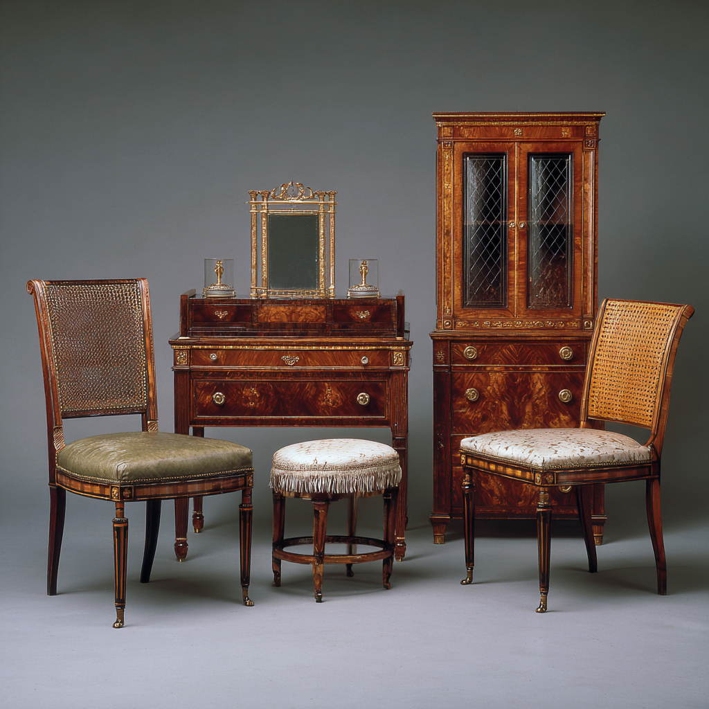 Federal Style furnishings - Chippendale, Hepplewhite, and Sheraton