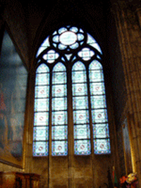 Gothic stained glass