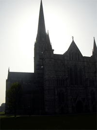 Gothic church spires